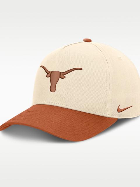 Nike Texas Campus Prep Rise Men's Nike College A-Frame Adjustable Hat
