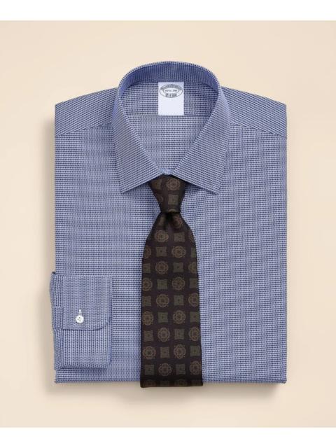 Brooks Brothers Supima® Cotton Non-Iron Dobby Ainsley Collar Dress Shirt