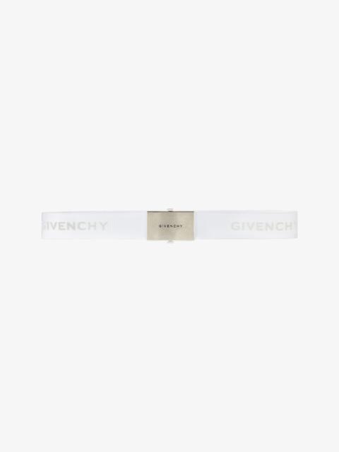 Givenchy GIVENCHY SKATE BELT IN WEBBING