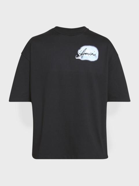 Men's Oversized Airbrush T-Shirt