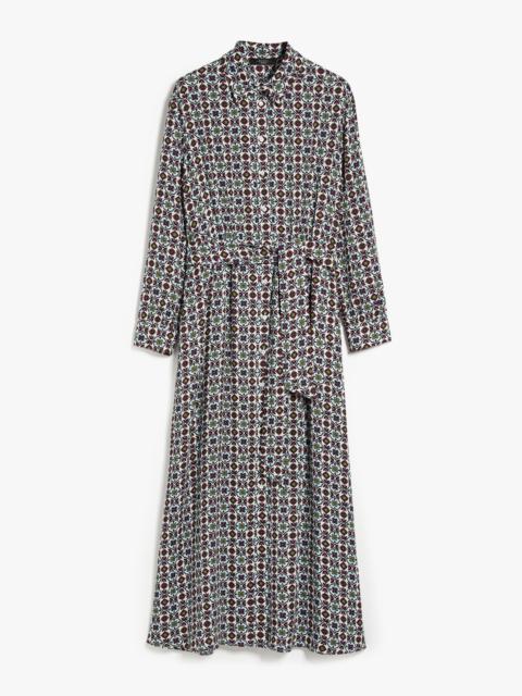 WEEKEND Max Mara ENNIO Viscose georgette shirt dress
