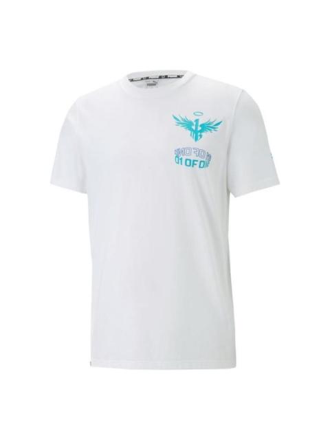 PUMA PUMA Melo Ball One Of One Tee 'White' 538005-01