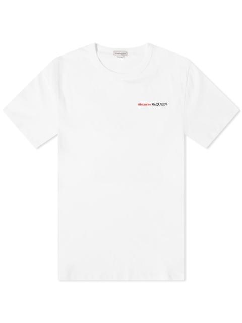 Alexander McQueen Embroidered Logo T-Shirt
