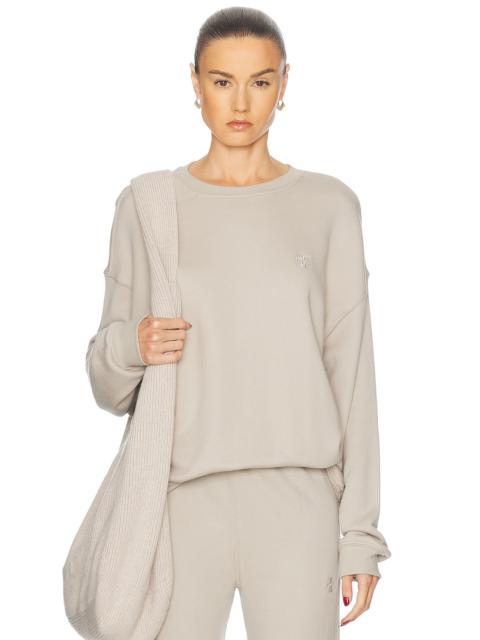 ÉTERNE Oversized Crewneck Sweatshirt