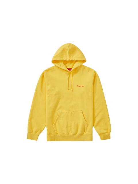 Supreme Supreme Mary Hooded Sweatshirt Pale Gold