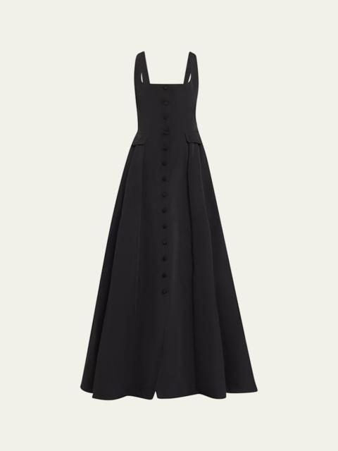 ROSIE ASSOULIN Junk In The TrunK Sleeveless Ruffled Dress