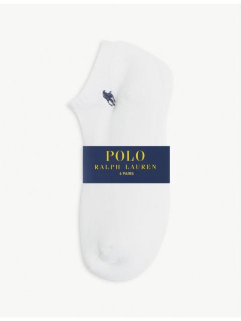 Polo Ralph Lauren Logo-embroidered stretch-woven socks pack of 6