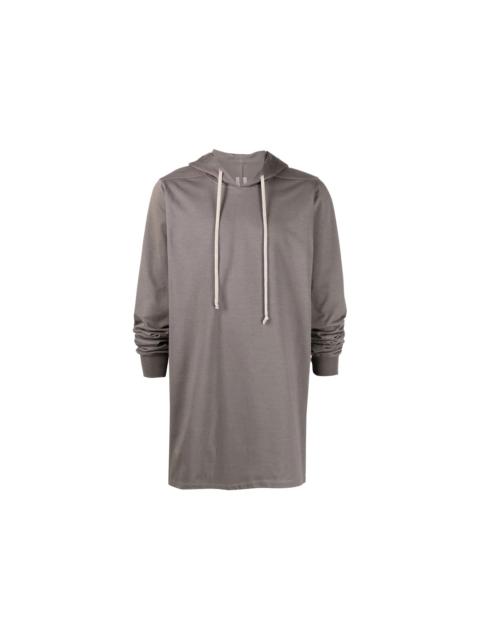 Rick Owens Rick Owens Fogachine Drawstring Pullover Hoodie Dark Brown