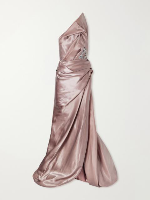 MATICEVSKI Contentment Embroidered Taffeta Gown