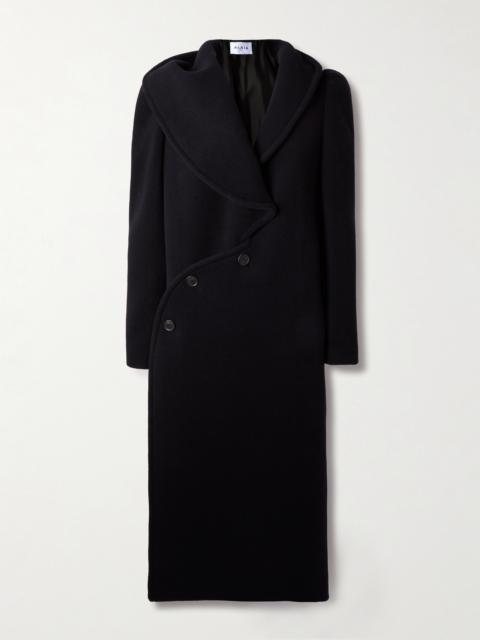 Alaïa Hooded Wool Coat