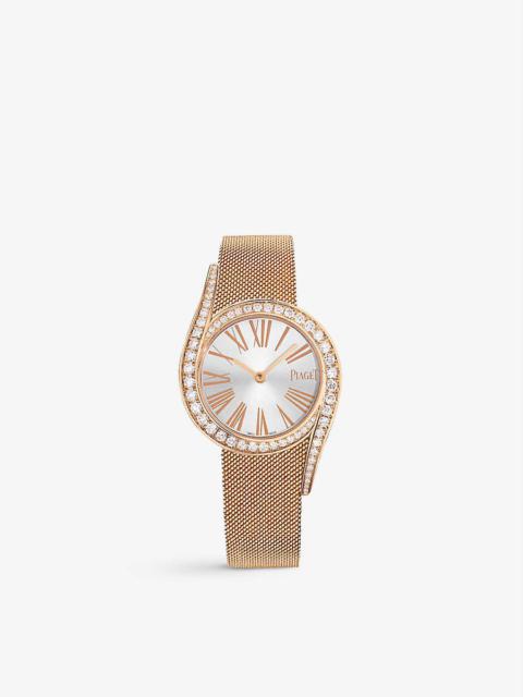 G0A42213 Limelight Gala 18ct rose-gold and 0.92ct round-cut diamond quartz movement