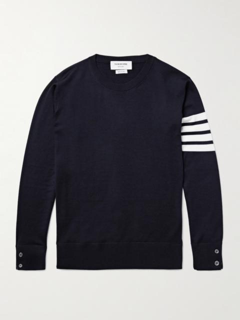 Thom Browne Striped Merino Wool Sweater