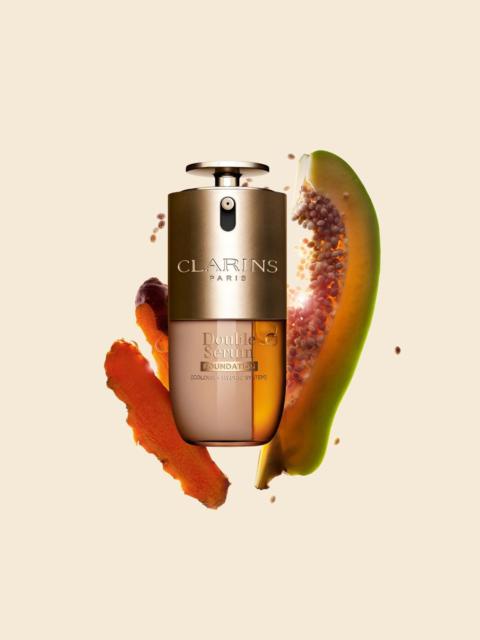 CLARINS DOUBLE SERUM® Foundation: Luminous Foundation with Skincare Benefits