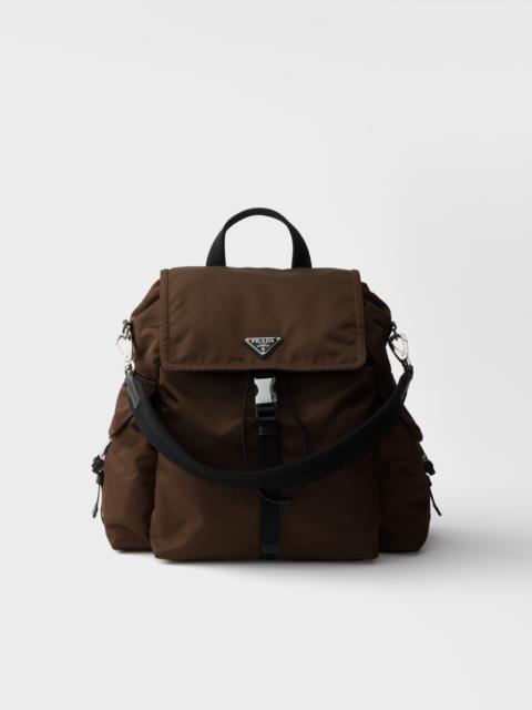 Prada Prada Explore Re-Nylon and leather backpack