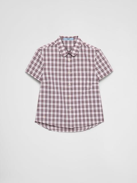 Prada Checked cotton shirt