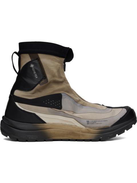 11 by Boris Bidjan Saberi Black & Khaki Salomon Edition Bamba 2 High GTX V2 Sneakers