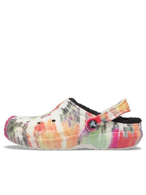 crocs Crocs Classic Clog Tie Dye Shoe Multi-Color Black 206341-0C4