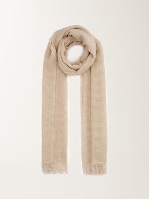 FABIANA FILIPPI Silk cashmere scarf with lurex