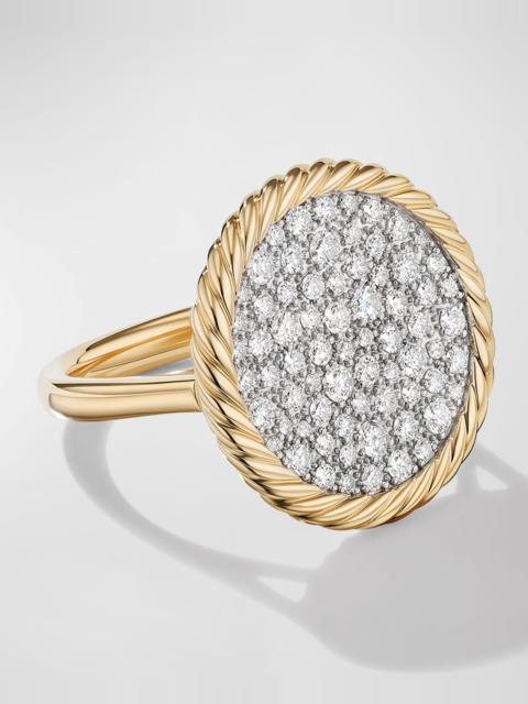 DAVID YURMAN DY Elements Ring with Diamonds in 18K Gold, 21.2mm