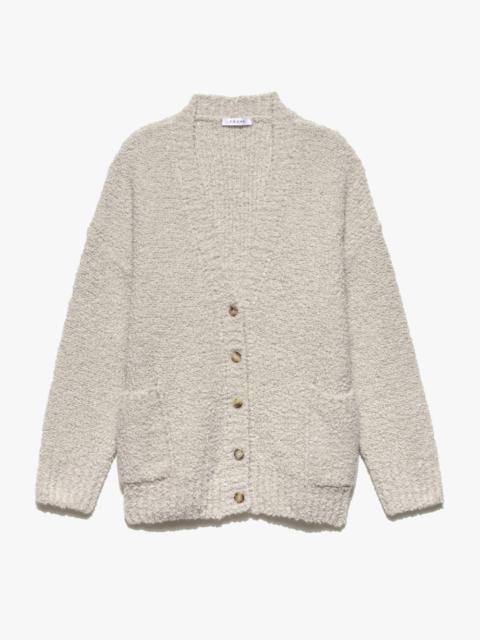 Boucle Cardi in Oatmeal Heather