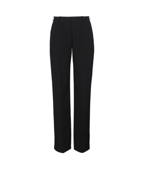 Balmain Tailored grain de poudre trousers
