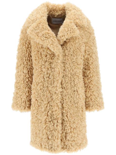 'CAMILLE' FAUX FUR COCOON COAT