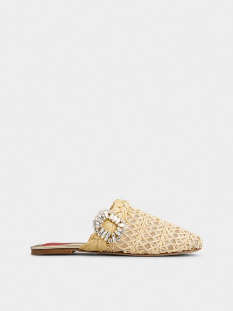 Mules in raffia