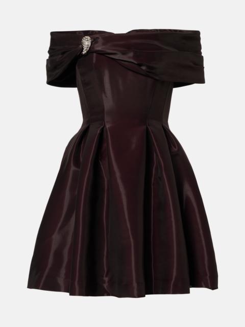 REBECCA VALLANCE Lourdes embellished minidress