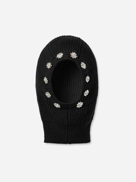 UGG ® Women's Embellished Knit Balaclava Acrylic Blend in Black
