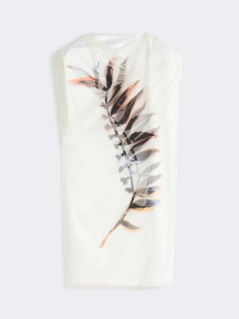 Sportmax MELA Short, stretch jersey dress - WHITE