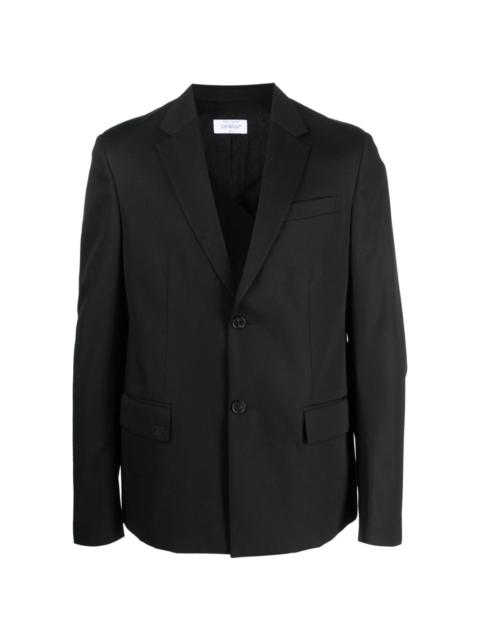Off-White single-breasted wool blazer