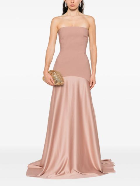 SOLACE LONDON Solace London The Alessandra Strapless Gown