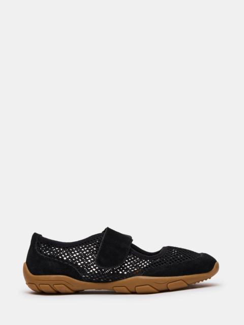 STEVE MADDEN BANKS BLACK MESH
