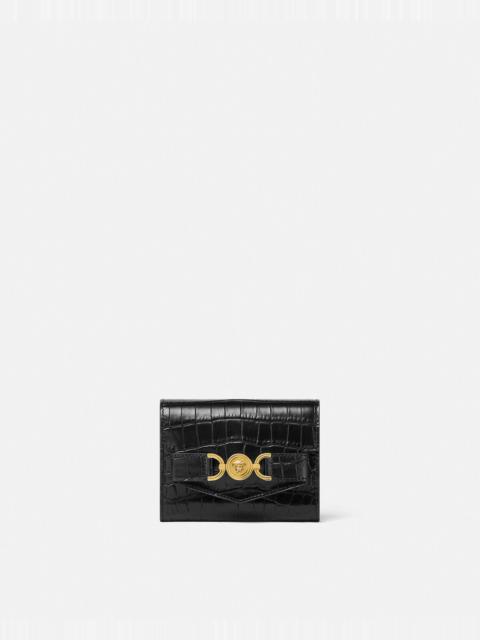 Croc-Effect Medusa '95 Trifold Wallet