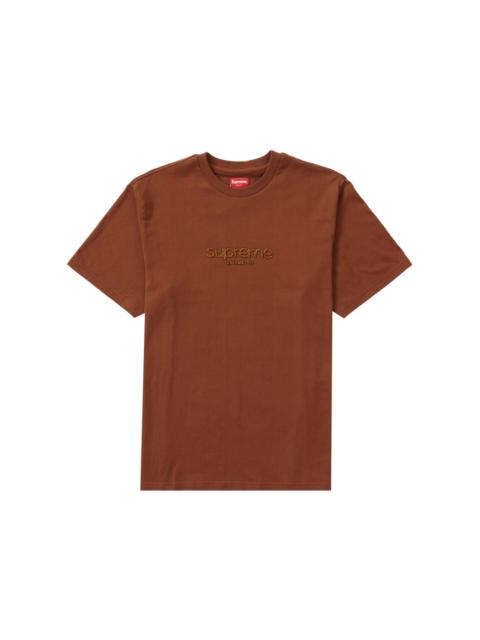 Supreme Supreme Beaded Logo S/S Top Brown