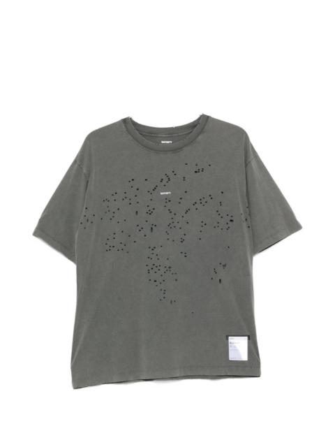 SATISFY Satisfy MothTech Distressed T-shirt