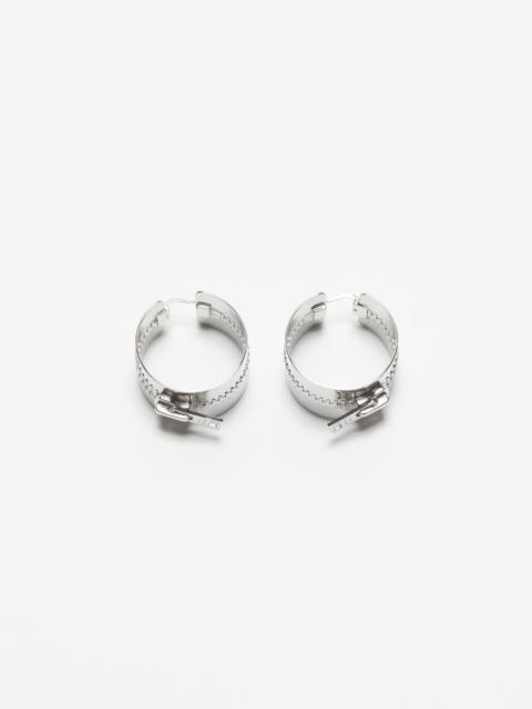 Acne Studios Hoop earrings - Silver