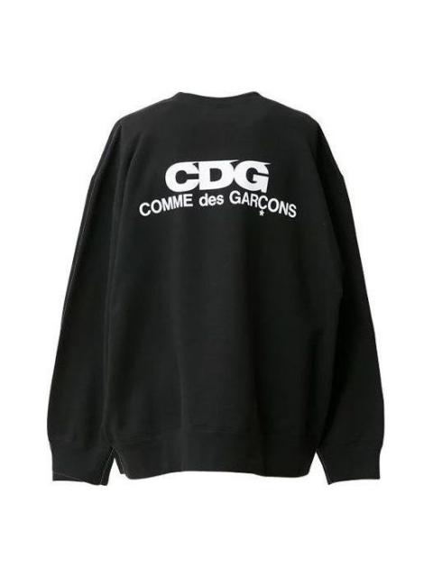 Comme des Garçons PLAY COMME des GARCONS PLAY Logo Oversized Sweatshirt 'Black' SZ-T055-051-1