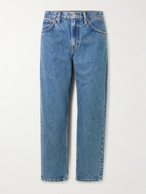 RE/DONE The Ollie High-rise Straight-leg Organic Jeans