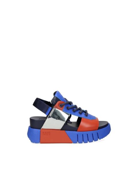 UNITED NUDE Delta Sporty II colour-blocking lace-up sandals