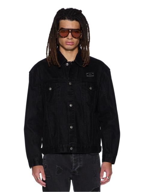 Ksubi OH G JACKET FLOCKED BLACK