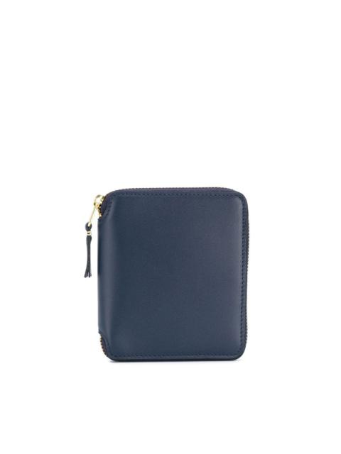Comme Des Garçons Leather Wallet With Zip