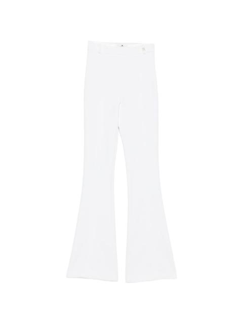 ELISABETTA FRANCHI belt flared trousers