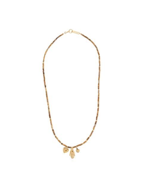 Isabel Marant heart-hand necklace