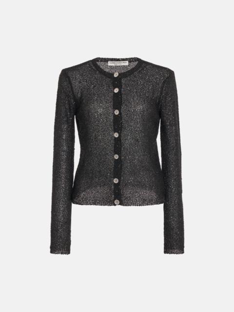 Alessandra Rich SEQUIN CARDIGAN