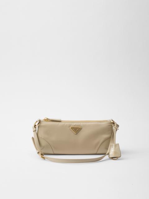 Re-Edition 2002 Re-Nylon and brushed leather shoulder bag