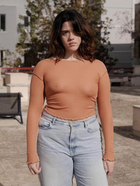 Vein Long Sleeve Tee - Fine Organic Cotton Rib