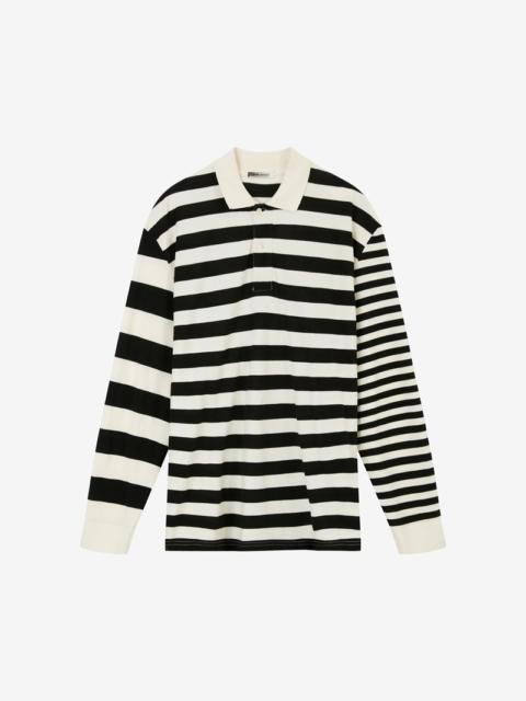 Isabel Marant ARTO STRIPED POLO