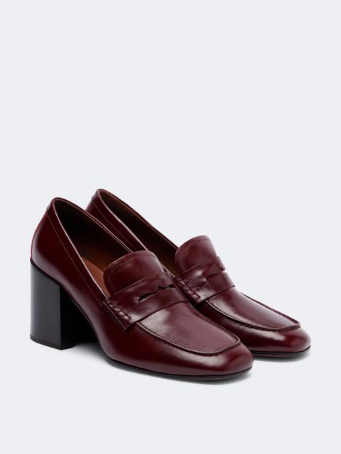 Dries Van Noten Leather penny loafers