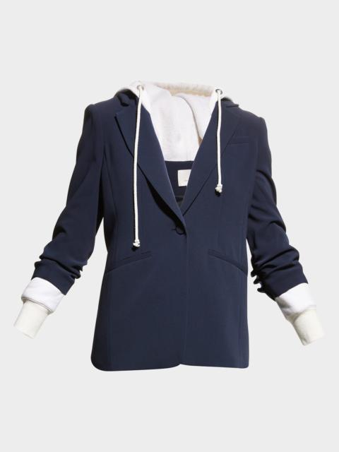 Cinq à Sept Hooded Khloe Jacket